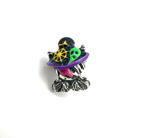 Independent Jewelry - New Halloween Witch Highland Cow Charm for European Bracelet